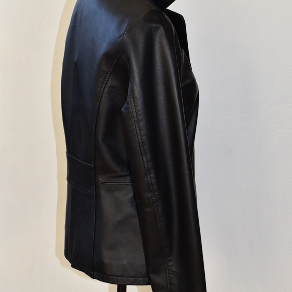 Kenneth Cole Reaction 100% Leather Jacket - Picture 4 of 8